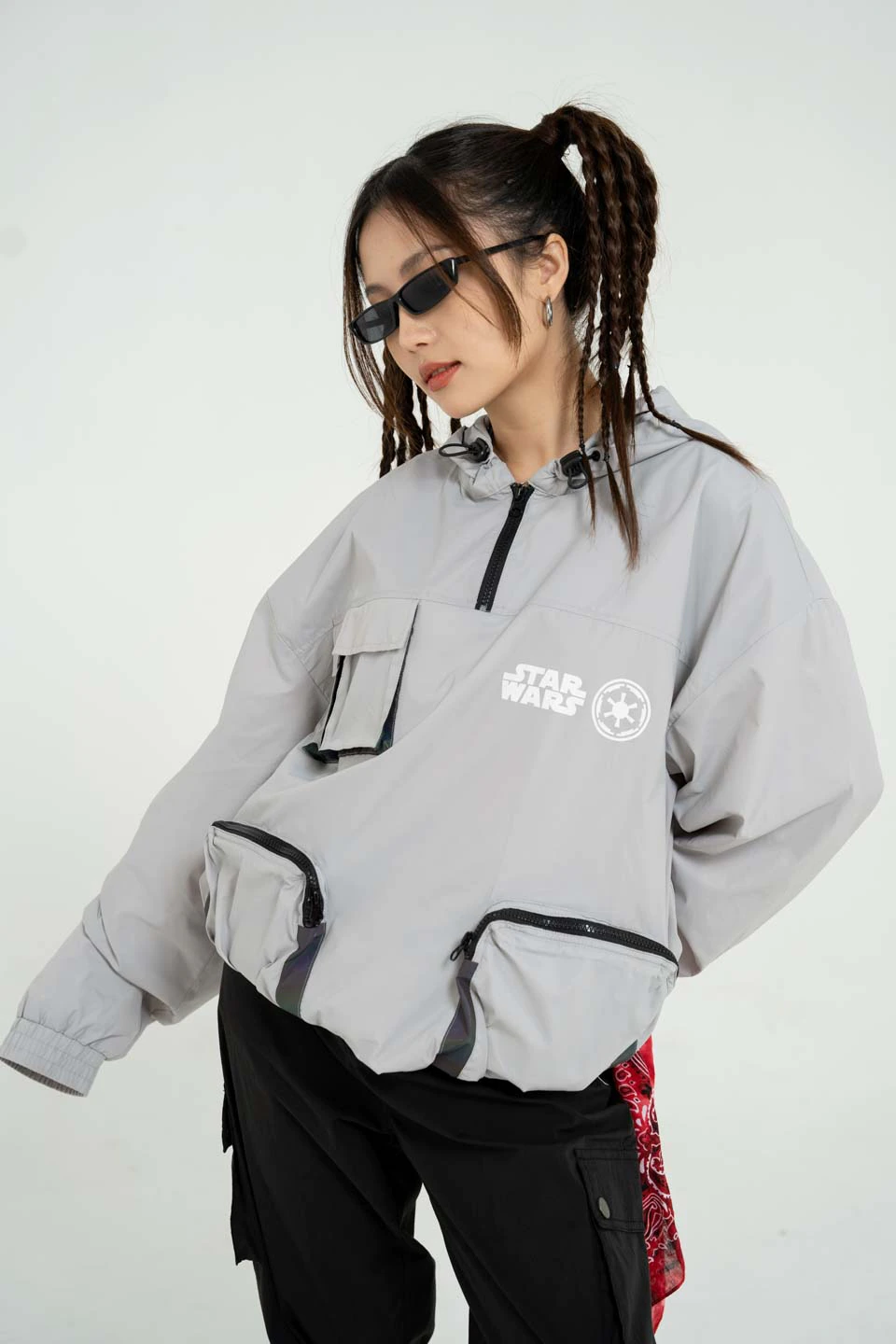 ÁO GIÓ HALF ZIP STAR WARS BOOZILLA