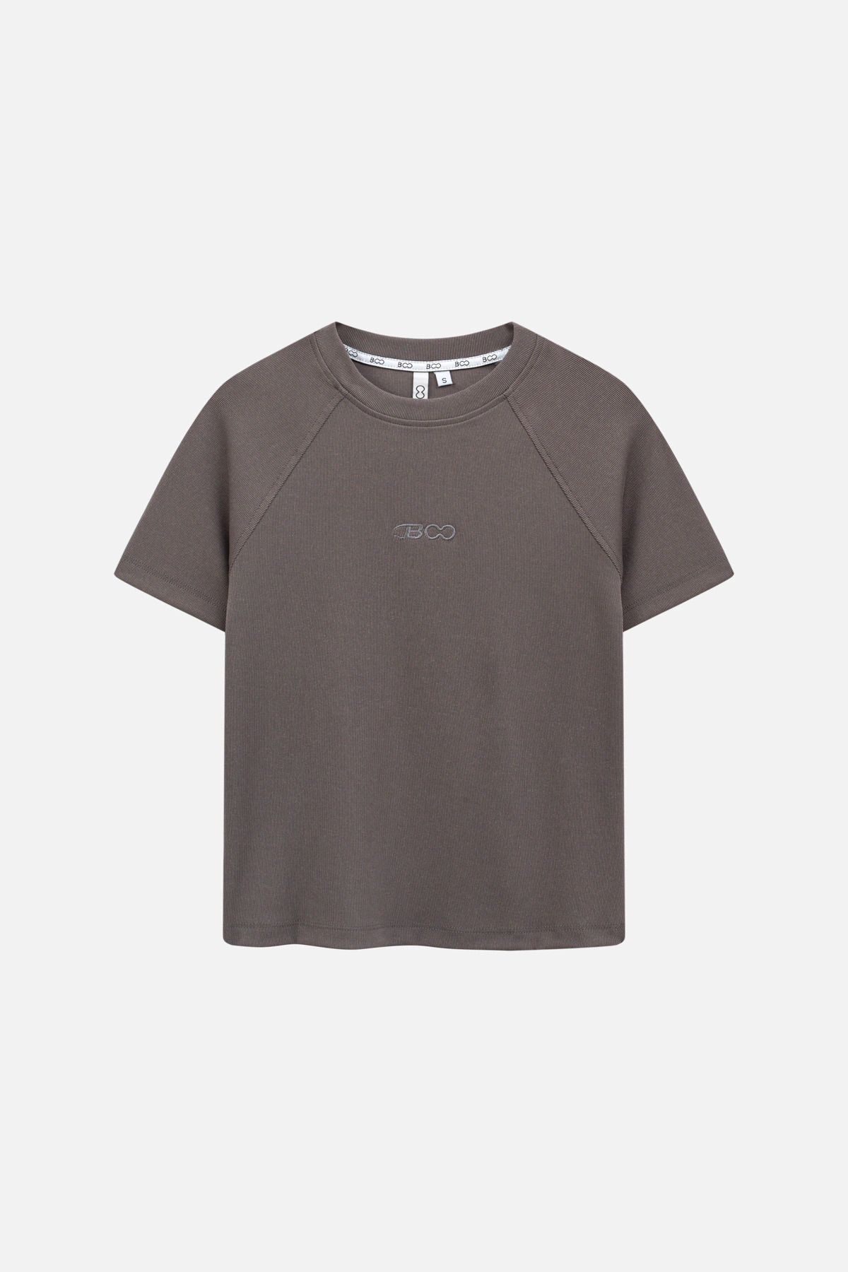 Áo phông babytop fitted thêu logo B ESS
