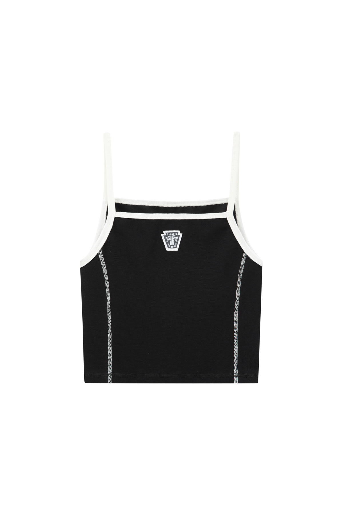 Áo 2 dây co giãn 4c phối rib BOOLAAB Jersey