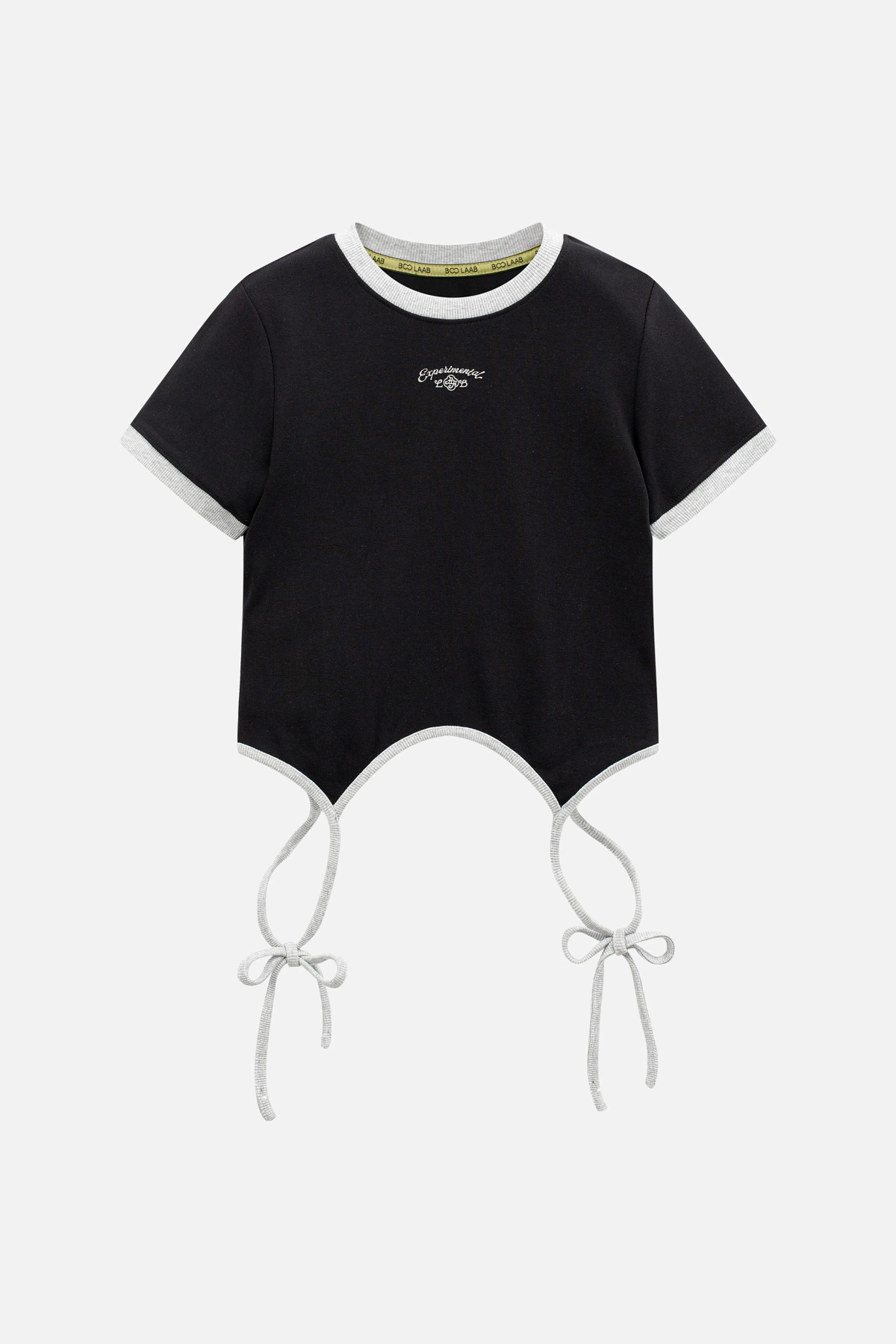 Áo baby tee buộc nơ BOOLAAB