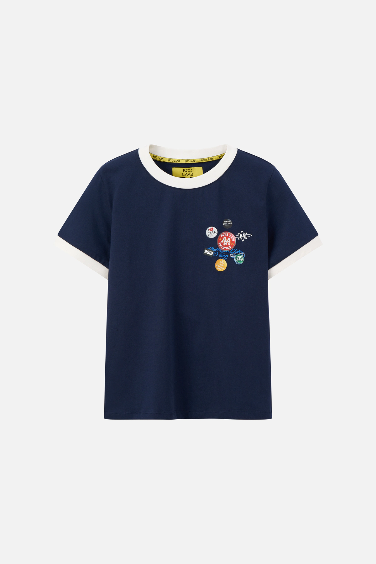 Áo ringer pin tee BOOLAAB