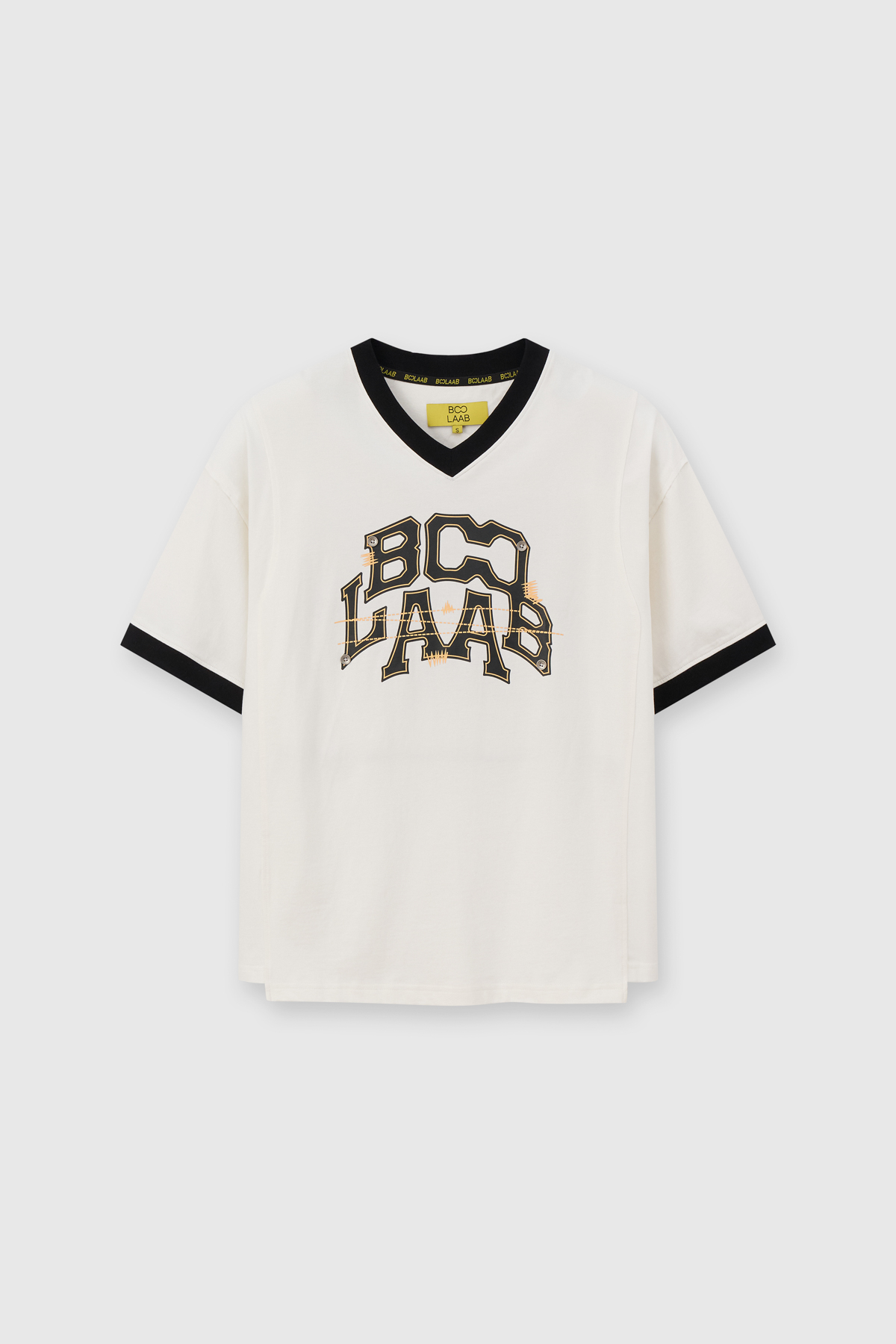 Áo phông jersey cổ tim BOOLAAB