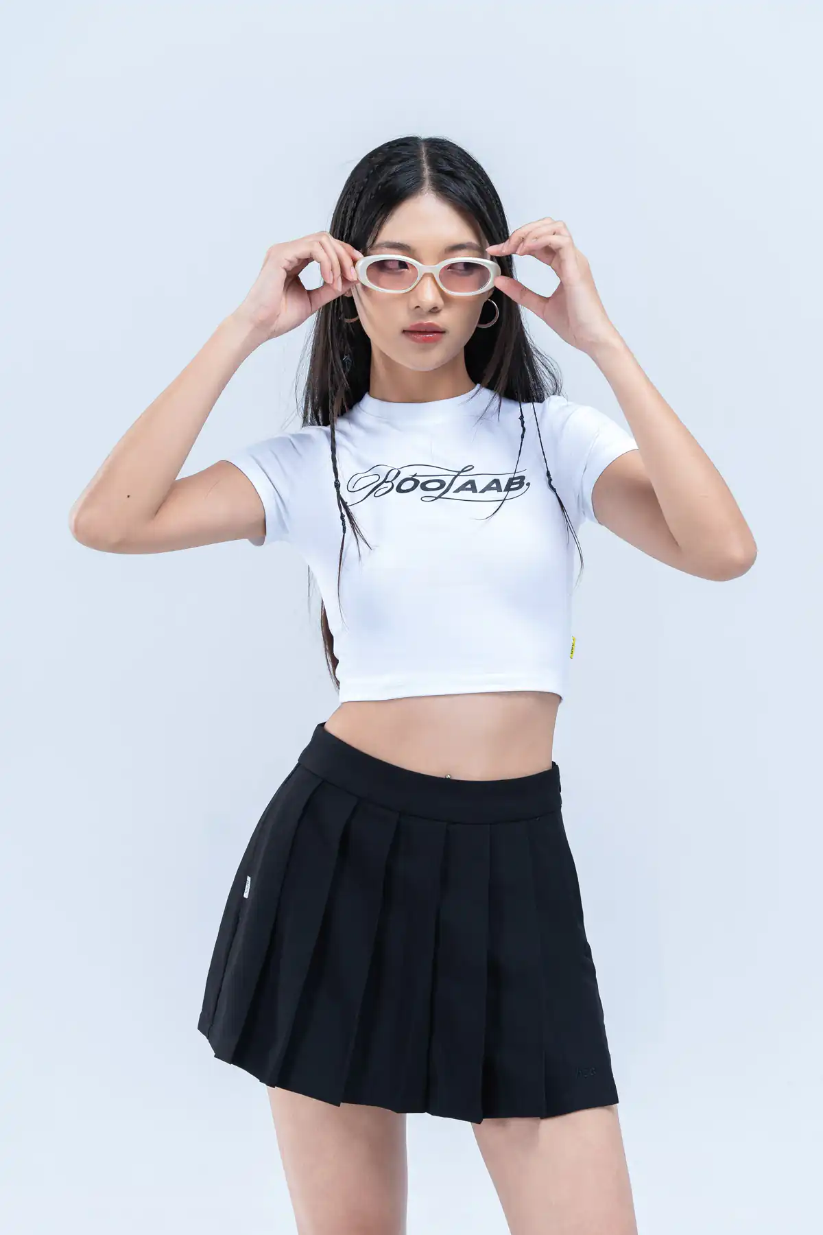 ÁO PHÔNG NỮ CROPTOP BASIC BOOLAAB
