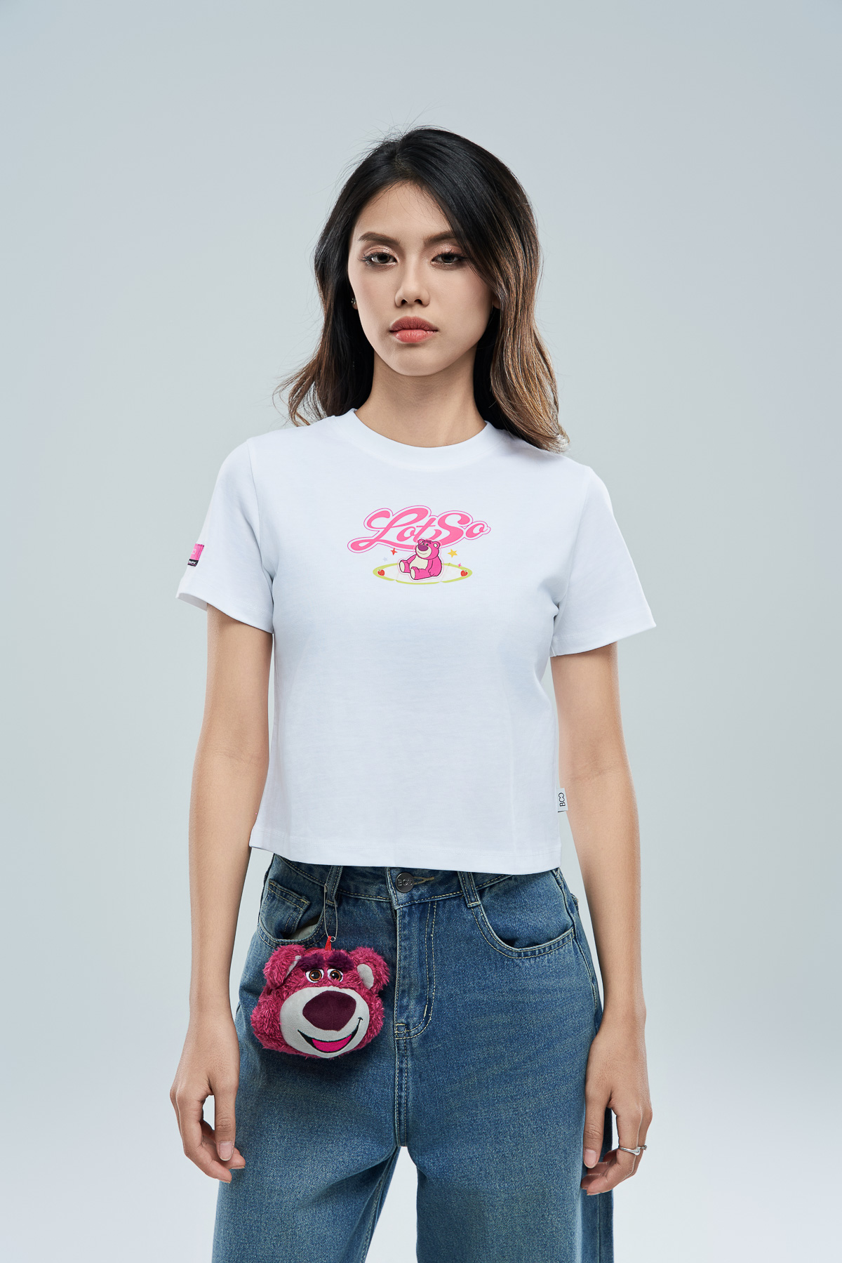 Áo phông NỮ BABY TEE LOGO LOTSO