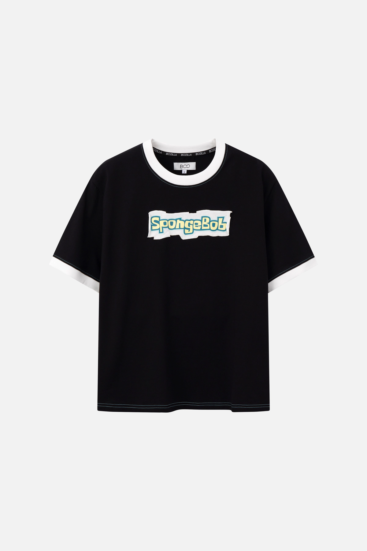 Áo phông Spongebob ringer tee boxy