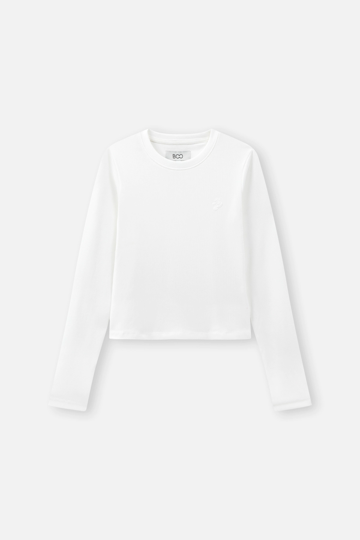 Áo thun LS fitted small logo BOO ESSENTIALS