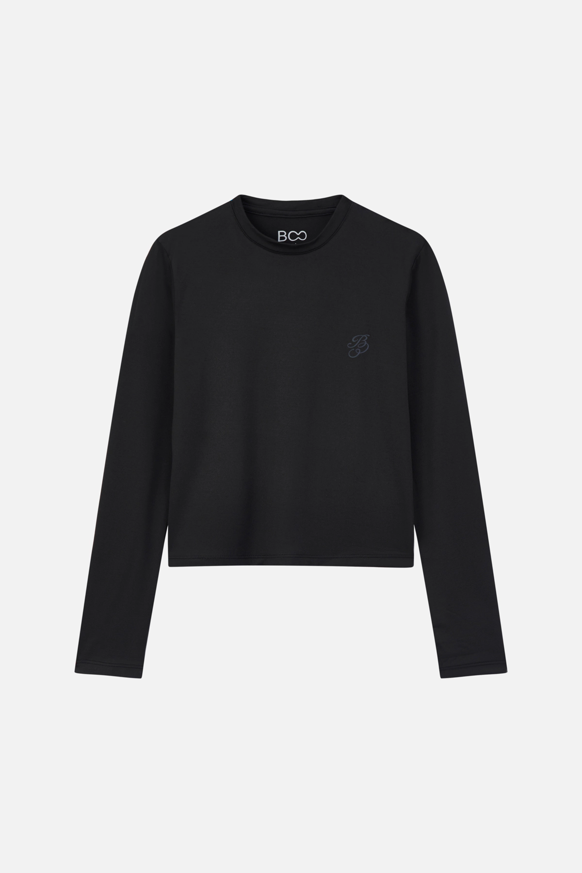 Áo dài tay giữ nhiệt nữ cổ tròn logo hologram
