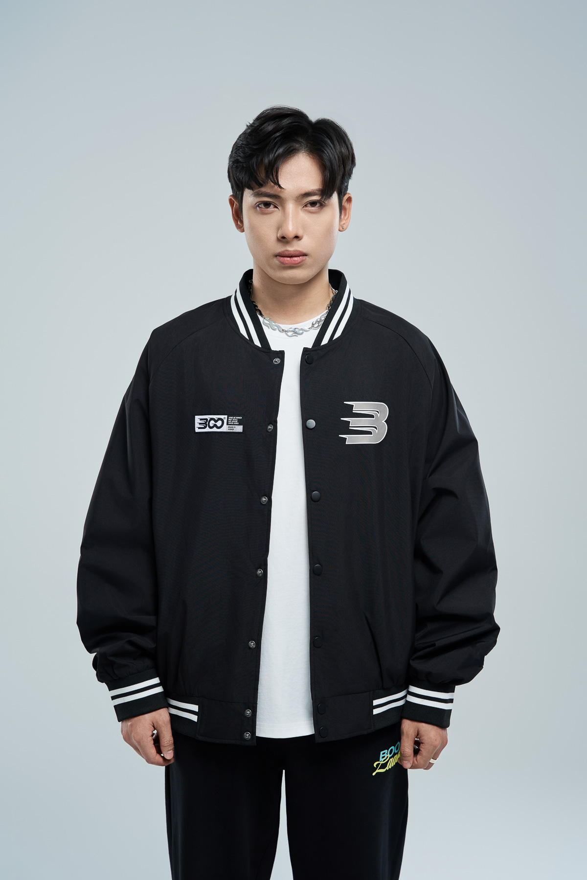 Áo khoác GIÓ IN LOGO ESSENTIAL bomber