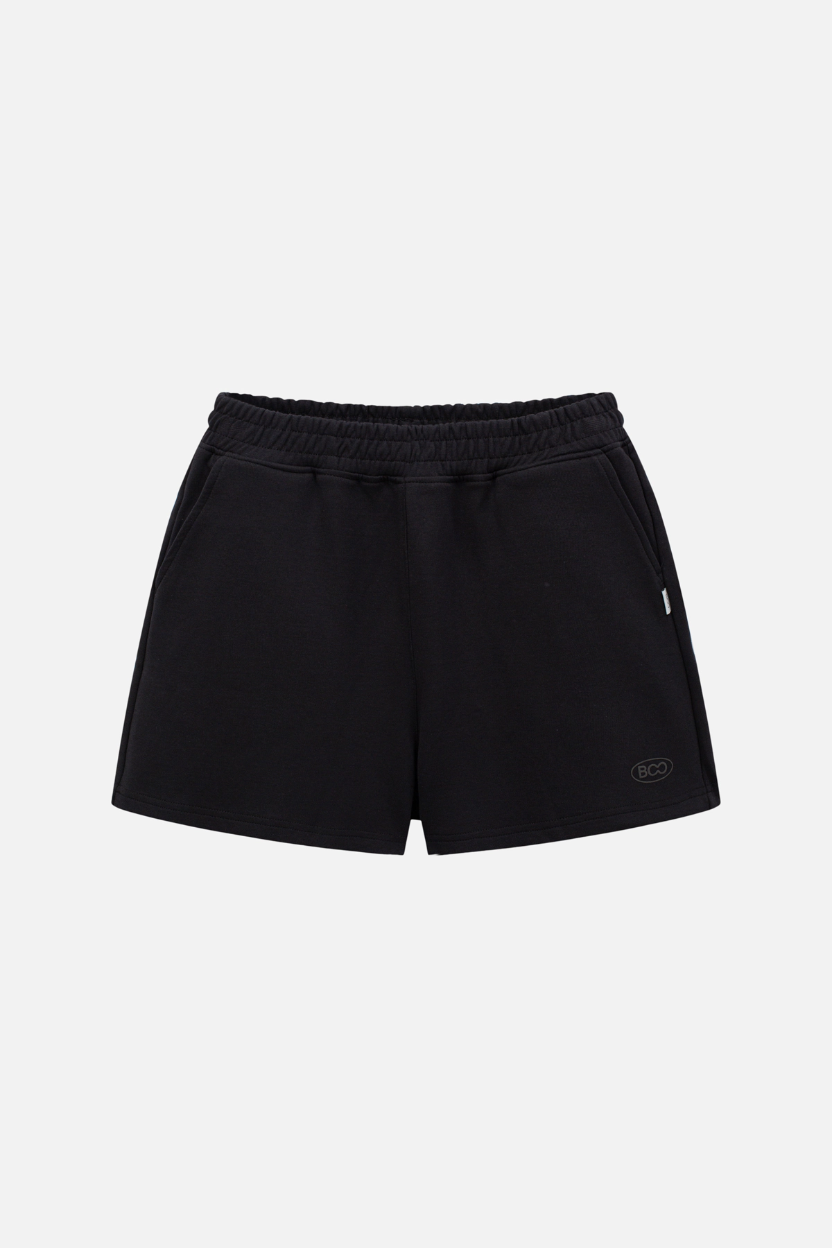 ESS embossed foam BOO logo fleece shorts