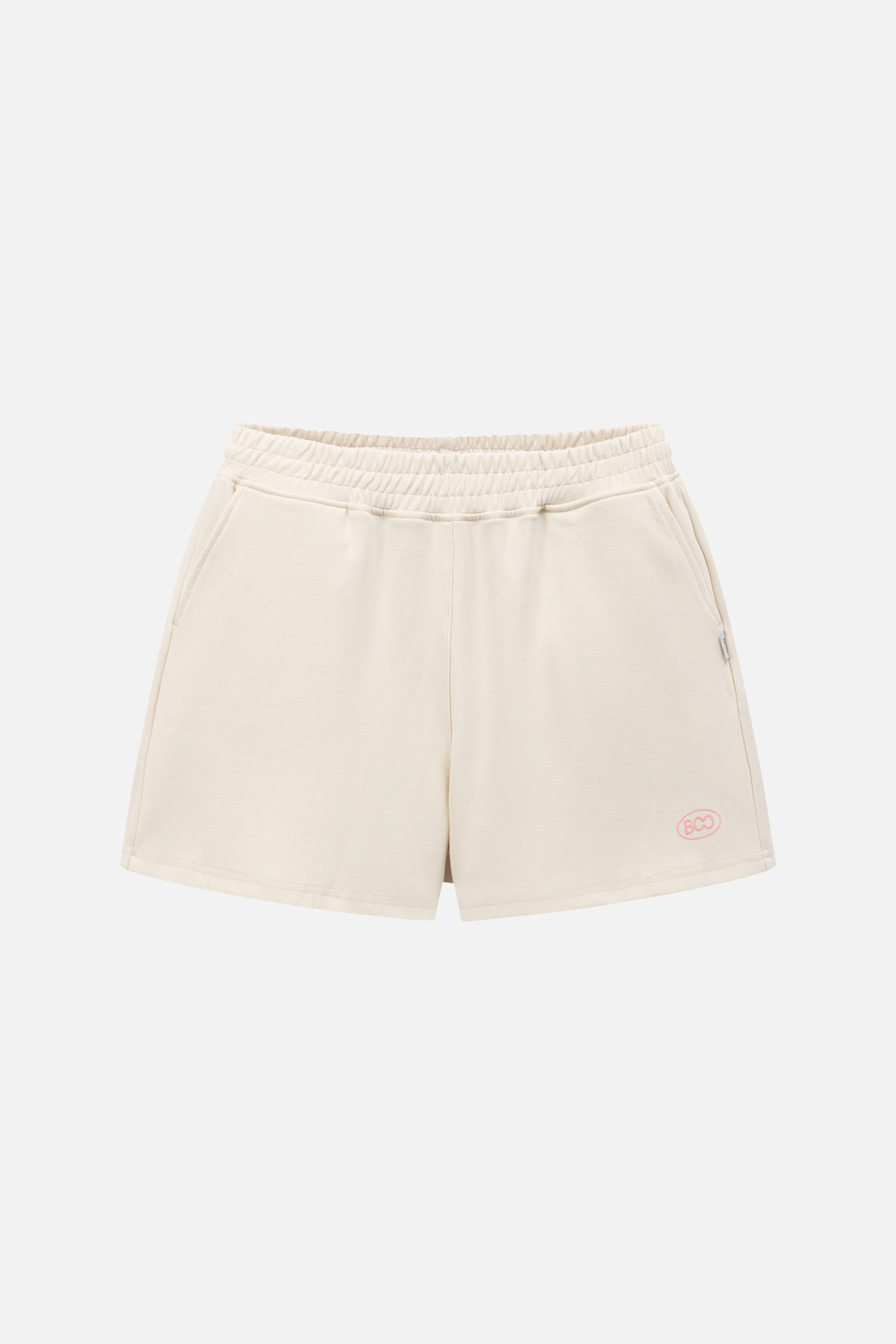 ESS embossed foam BOO logo fleece shorts