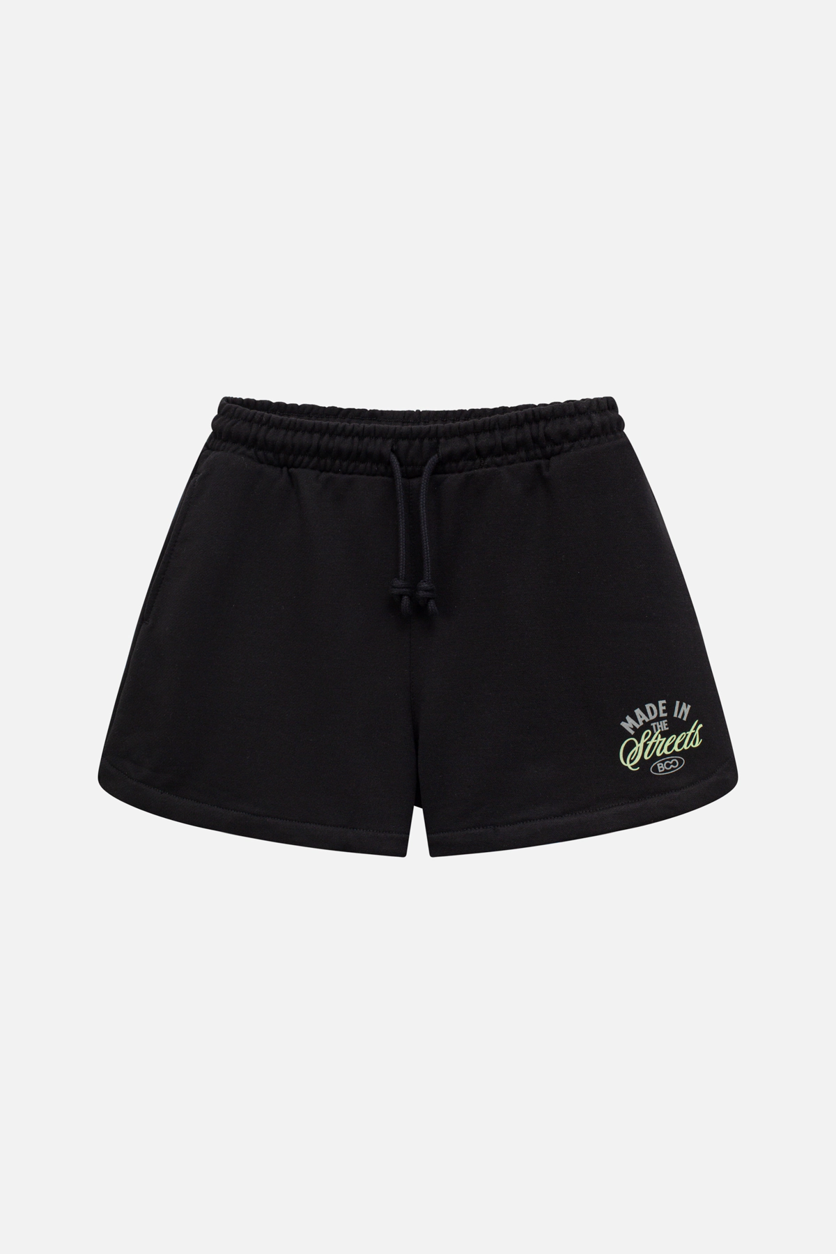 Quần shorts nỉ nữ Made in the streets