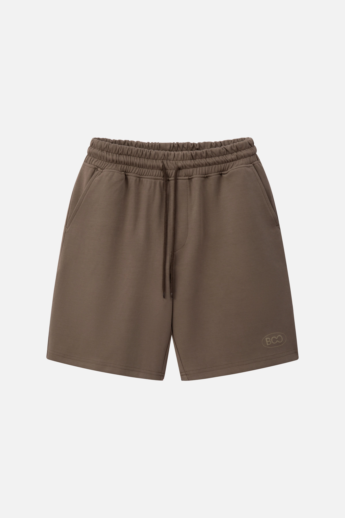 Quần shorts nỉ MA logo BOO xốp nổi ESS