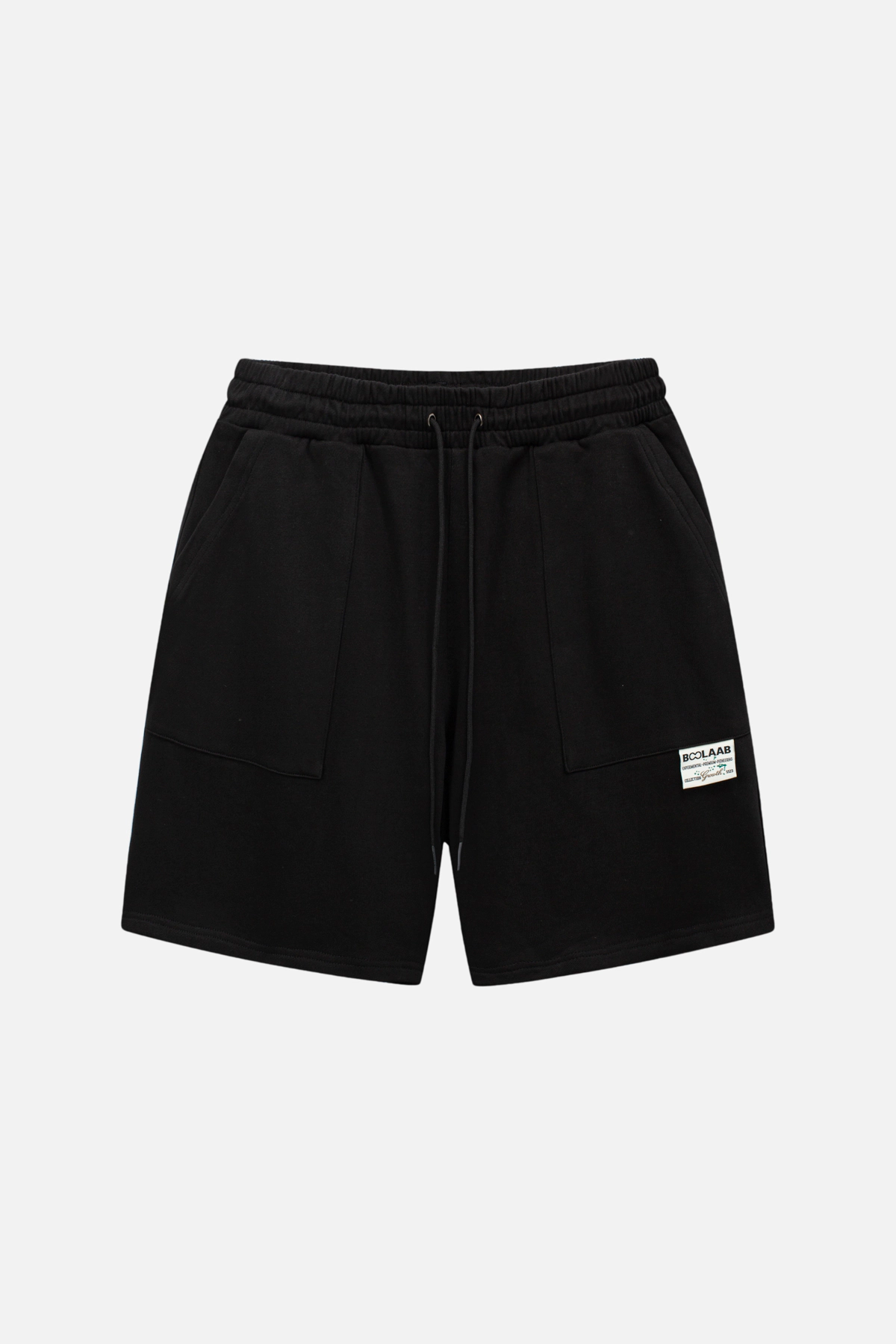 BOOLAAB fish skin fleece shorts