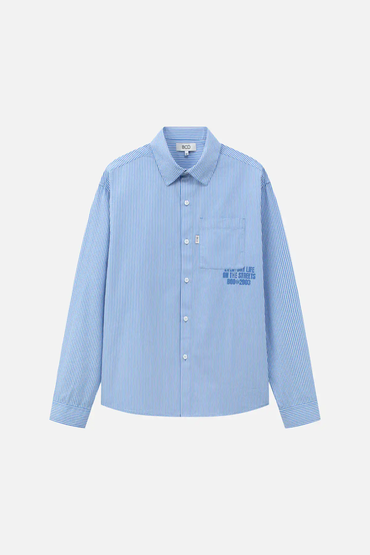 Áo sơ mi kẻ dài tay OVERSIZED ESSENTIAL