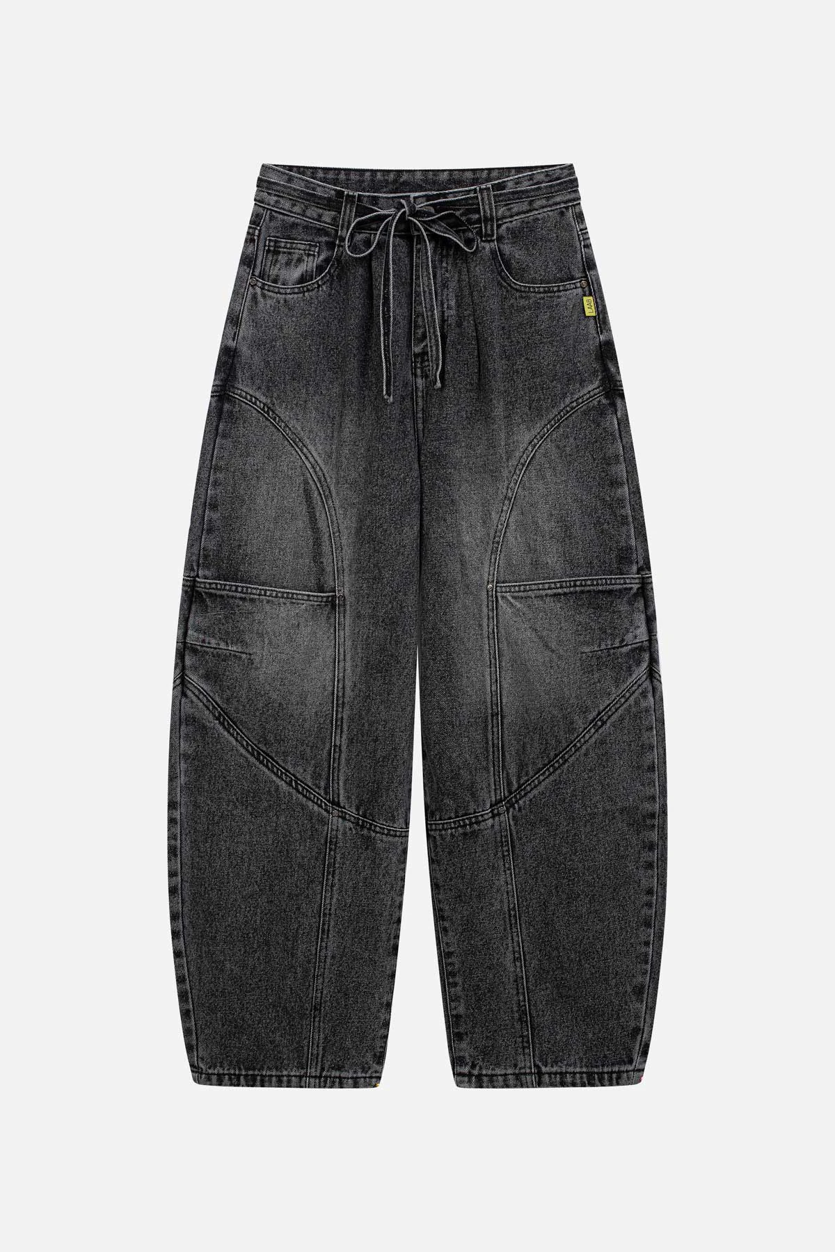 Quần jeans nữ ballloon can ống BOOLAAB