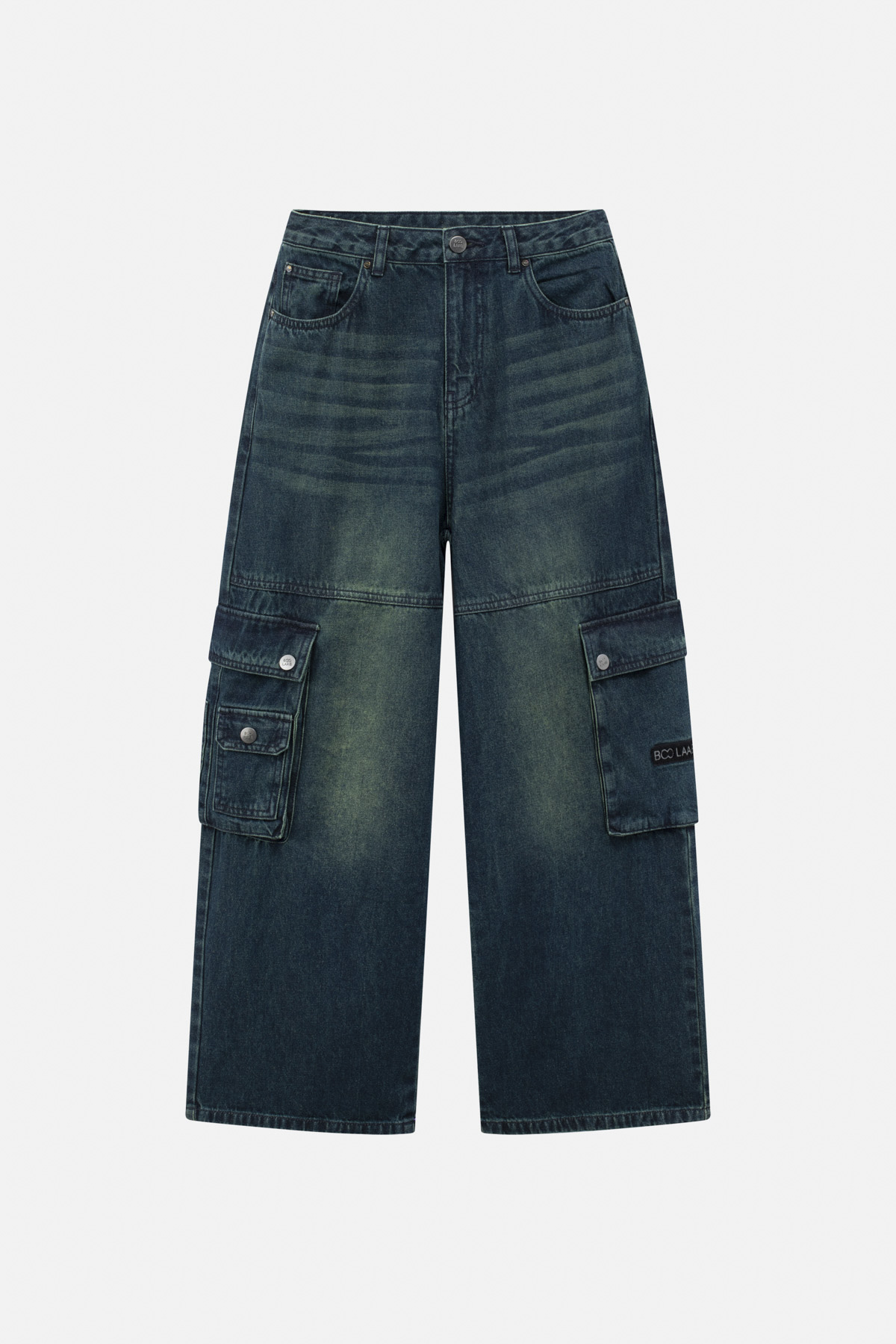 Quần jeans nữ TÚI HỘP INF09 wide-leg lowrise