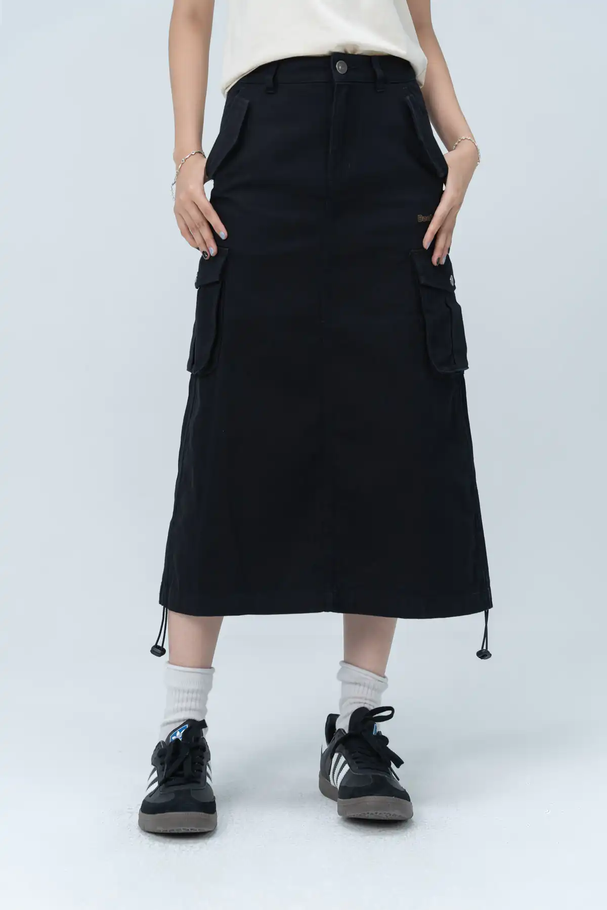 CHÂN VÁY NỮ MIDI INFI 07 BOOLAAB 