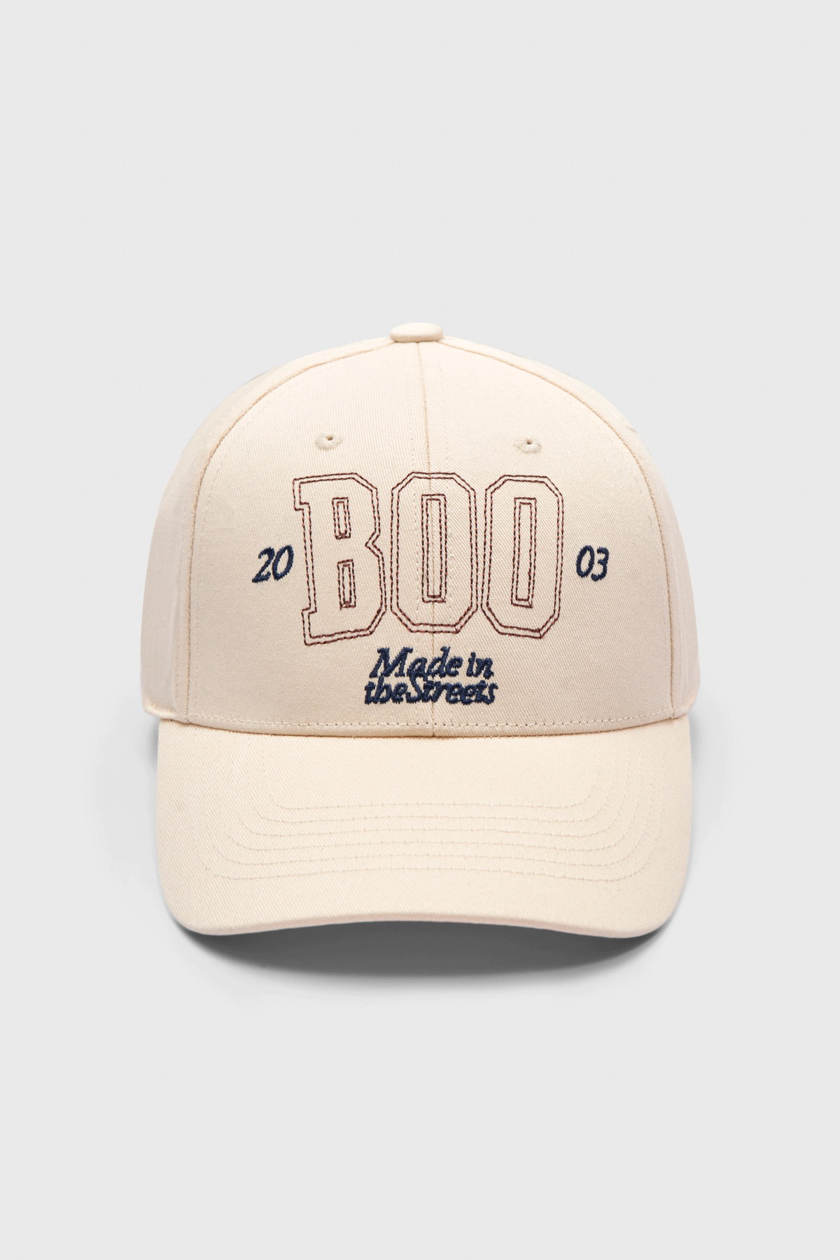 Mũ baseball thêu logo BOO