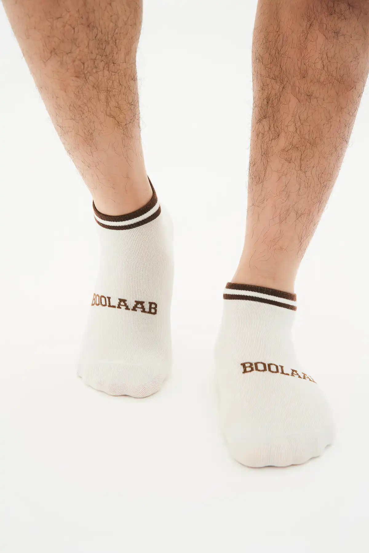 Combo 2 tất ngắn cổ LOGO BOOLAAB basic