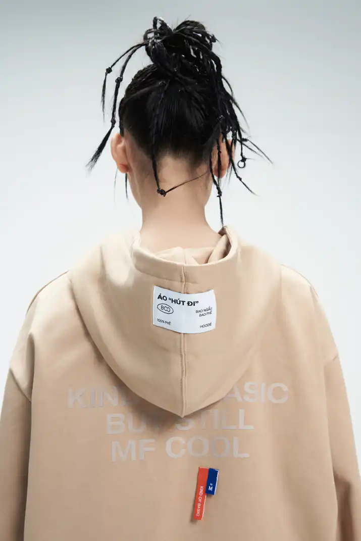  Áo nỉ mũ essential fall hoodie ovs entry logo 