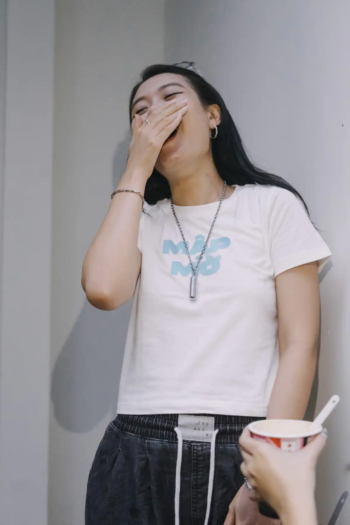Áo phông Babytee Graphic Mập mờ